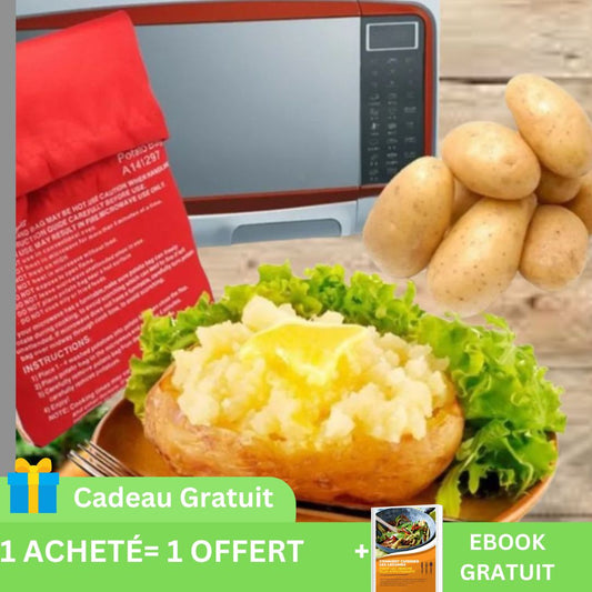 Sac de cuisson micro-ondes |Patate Express™ - Ma cuisine de rêves